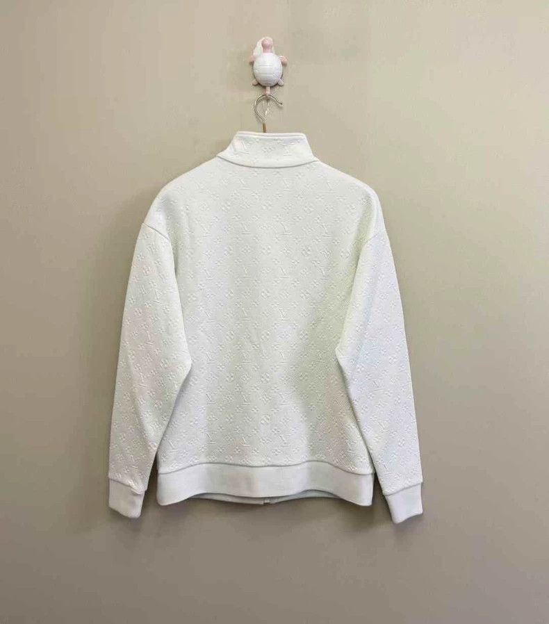 Louis Vuitton Louis Vuitton White Logo Embossed Jacket Size US M / EU 48-50 / 2 - 4 Thumbnail