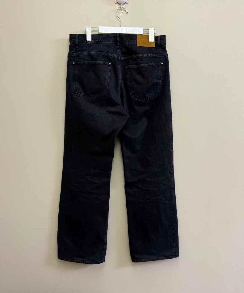 Louis Vuitton Louis Vuitton Black Logo Denim Pants Size 30 Size US 30 / EU 46 - 4 Thumbnail