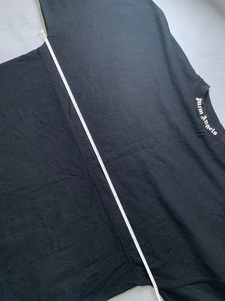 Palm Angels Palm Angels Black Batwing Sleeve T-Shirt Size US XS / EU 42 / 0 - 5 Thumbnail