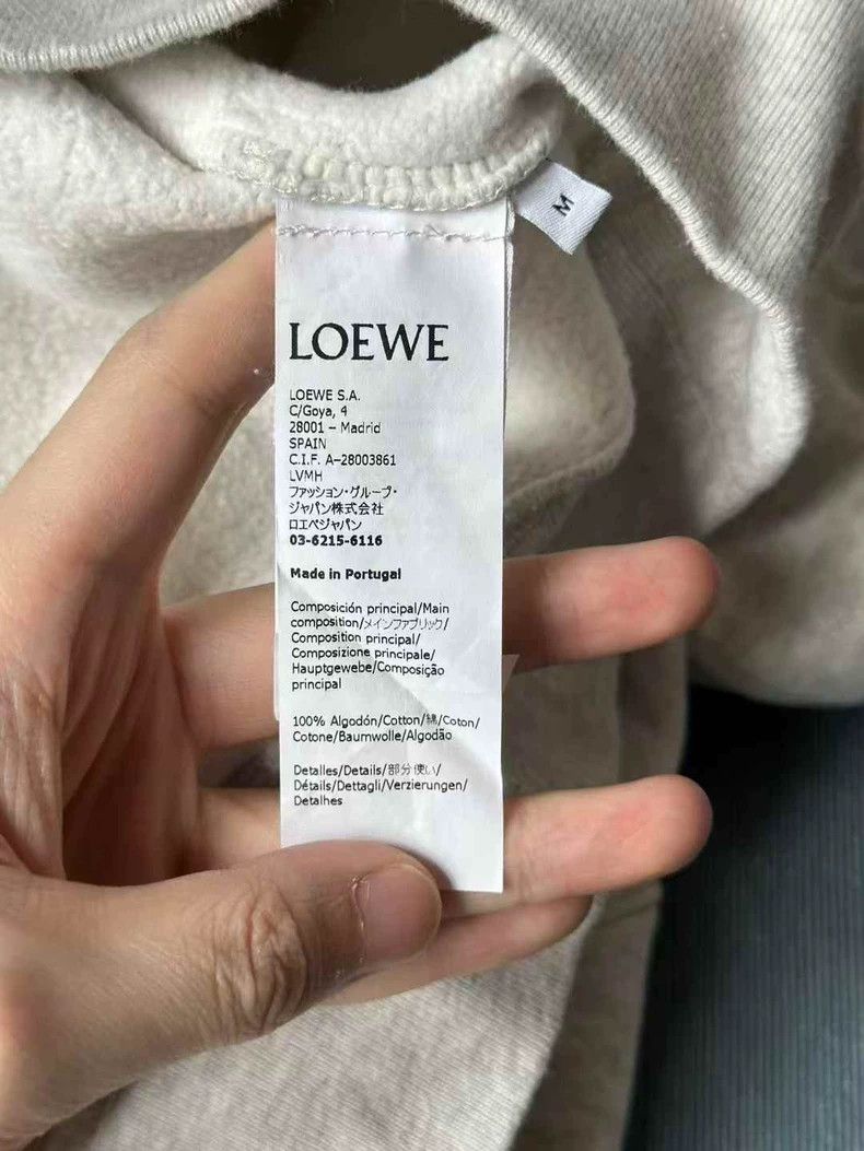 Loewe Grey Hoodie with Unique Design Size US M / EU 48-50 / 2 - 4 Thumbnail