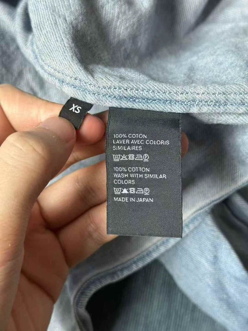 Celine Celine Denim Cropped Shirt Size XS Size US XS / EU 42 / 0 - 4 Thumbnail