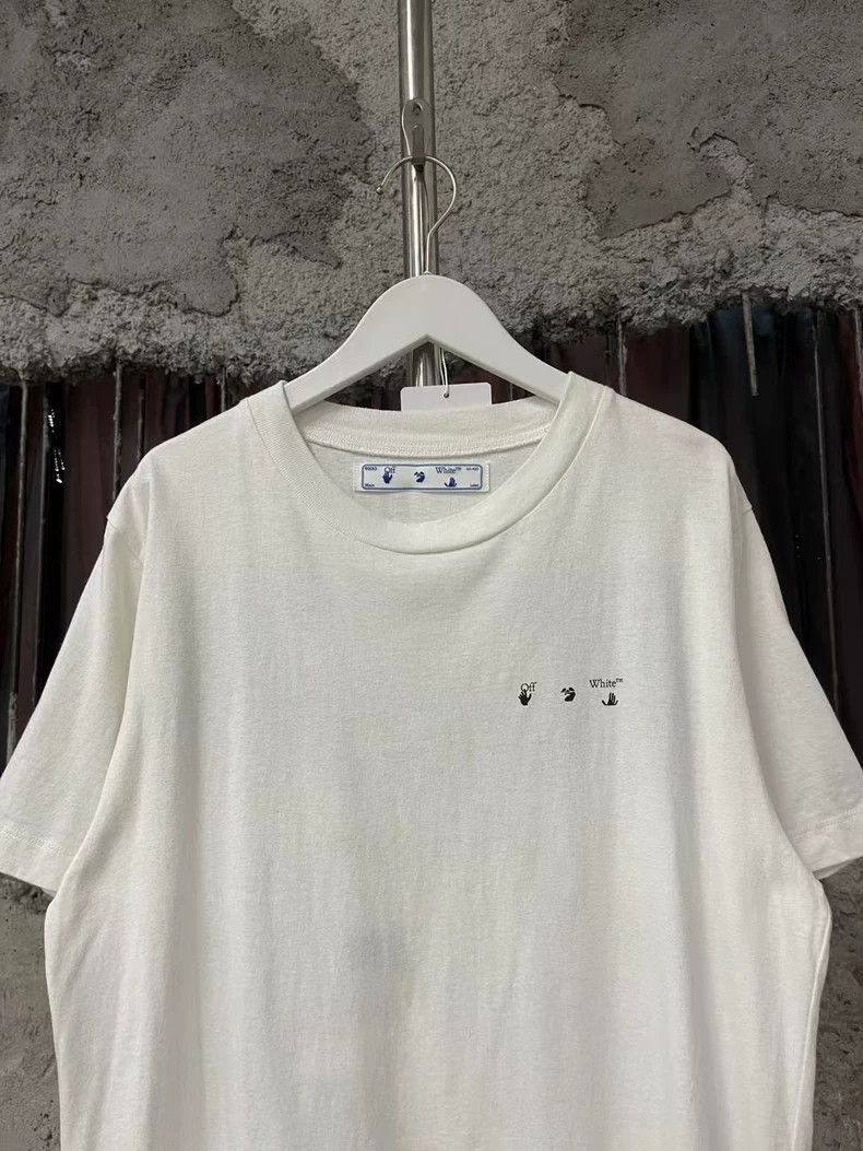 Off-White Off White Short Sleeve T-Shirt with Logo Size US M / EU 48-50 / 2 - 4 Thumbnail