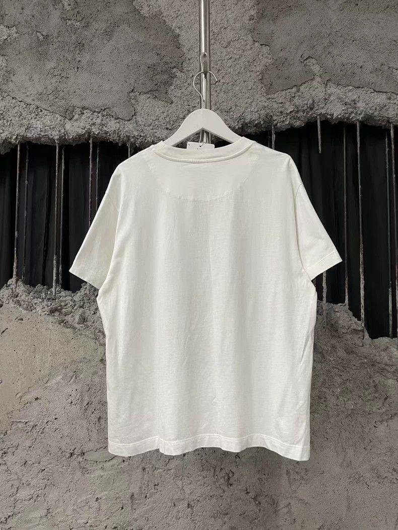 Jil Sander Jil Sander Short Sleeve T-Shirt in White Size US M / EU 48-50 / 2 - 2 Thumbnail