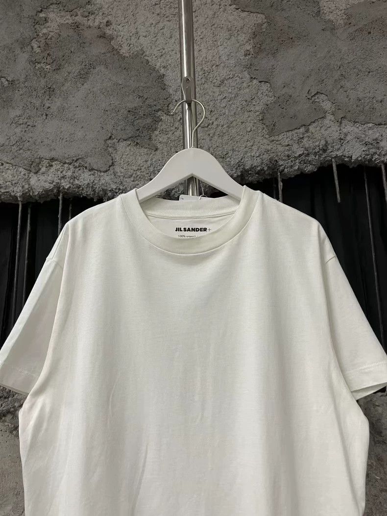 Jil Sander Jil Sander Short Sleeve T-Shirt in White Size US M / EU 48-50 / 2 - 3 Thumbnail