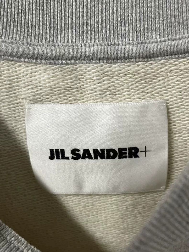 Jil Sander Jil Sander Gray Sweatshirt with Logo Size US M / EU 48-50 / 2 - 6 Thumbnail