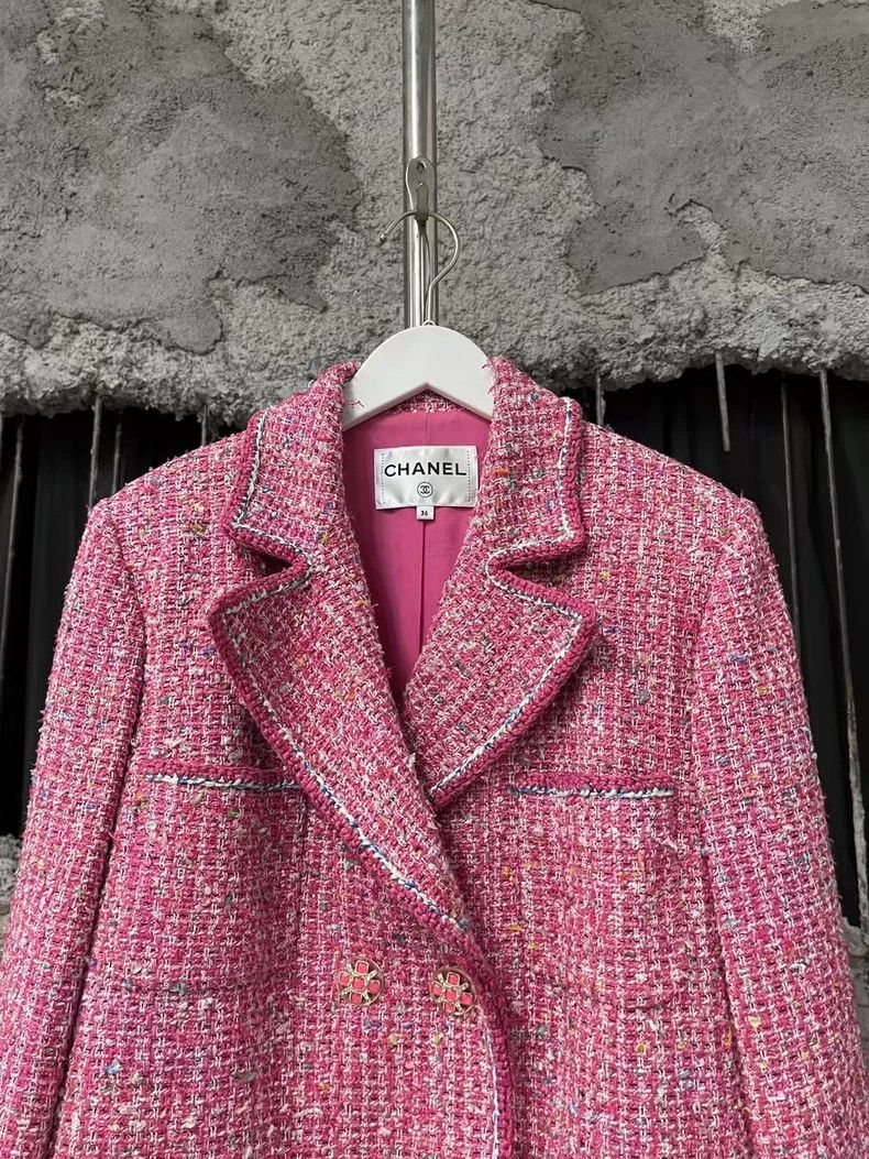 Chanel Chanel Pink Beach Jacket Size 36 Size US S / EU 44-46 / 1 - 3 Thumbnail