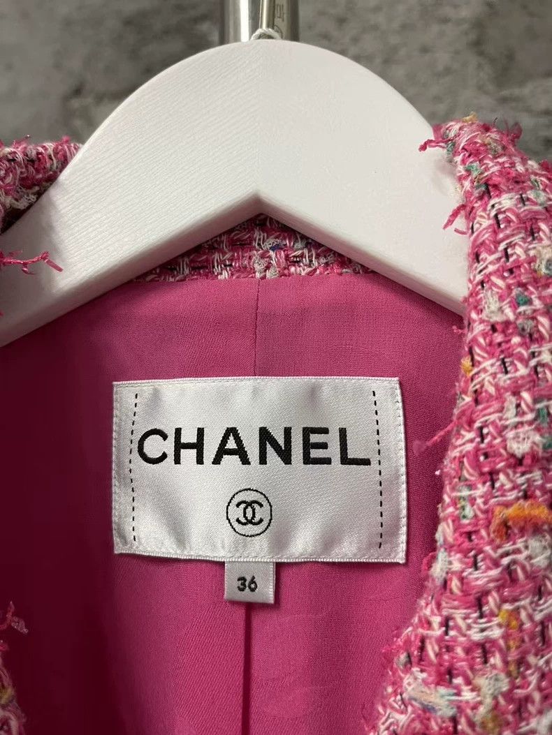 Chanel Chanel Pink Beach Jacket Size 36 Size US S / EU 44-46 / 1 - 6 Thumbnail