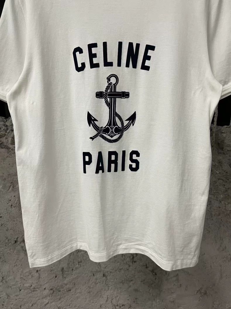 Celine Celine Short Sleeve Anchor Graphic T-Shirt Size US M / EU 48-50 / 2 - 4 Thumbnail