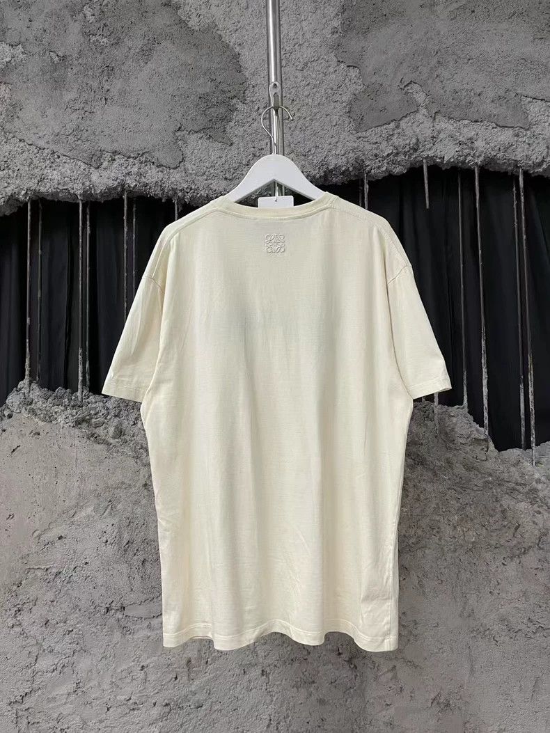 Loewe Loewe Short Sleeve T-Shirt with Cactus Design Size US M / EU 48-50 / 2 - 2 Thumbnail