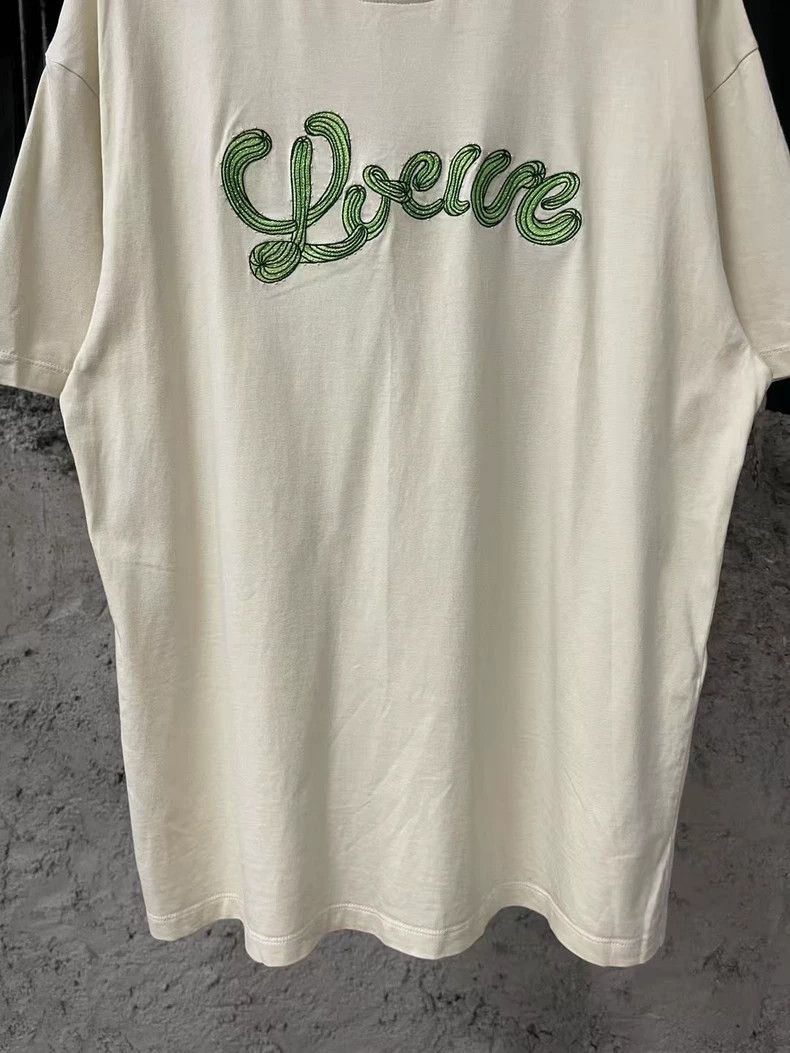 Loewe Loewe Short Sleeve T-Shirt with Cactus Design Size US M / EU 48-50 / 2 - 4 Thumbnail