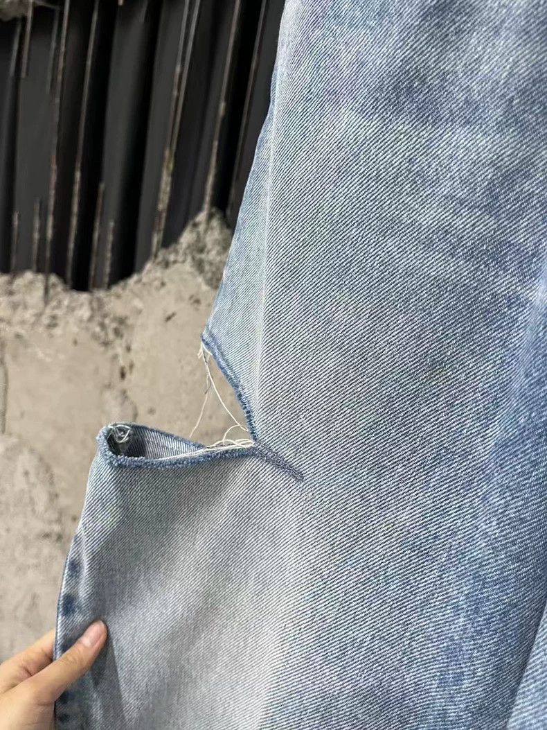 Maison Margiela Maison Margiela Knife Cut Denim Pants Size US 36 / EU 52 - 5 Thumbnail