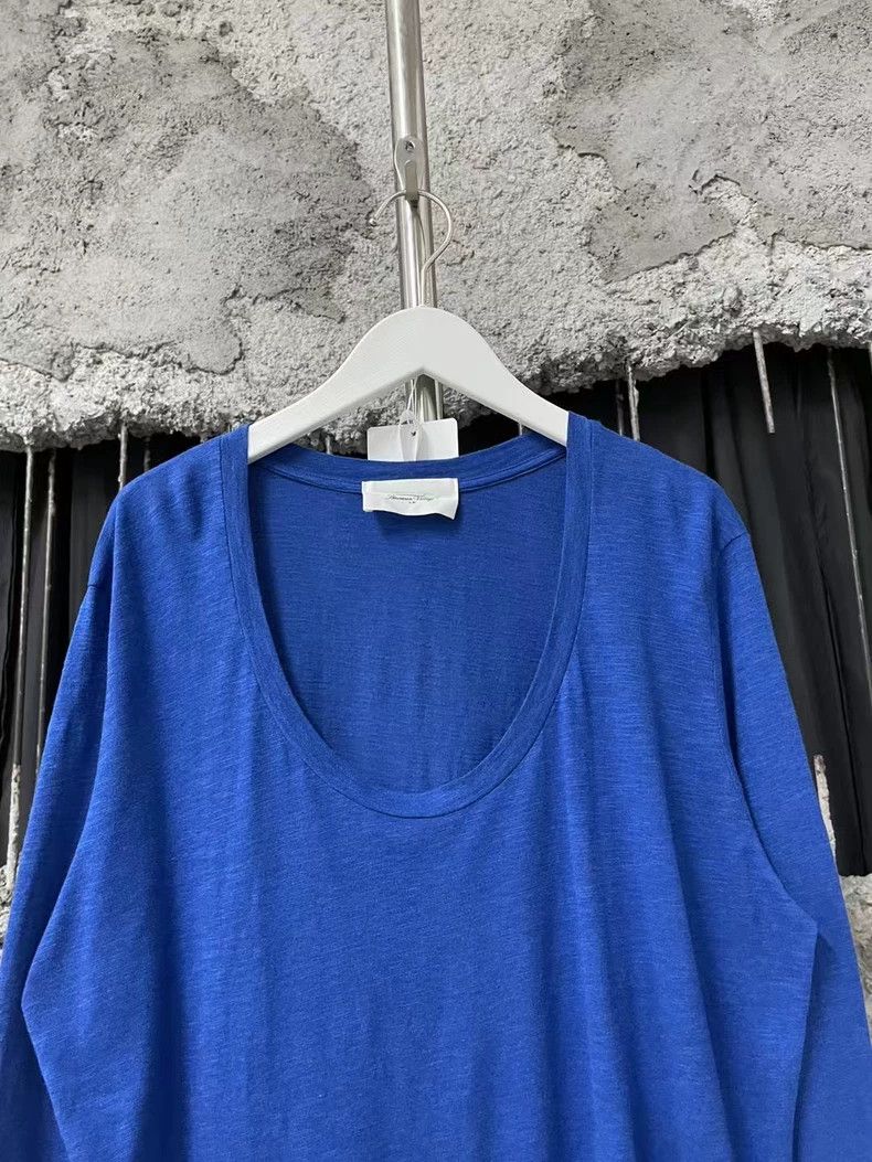 Anonymous Club American Vintage Long Sleeve Top in Blue Size US L / EU 52-54 / 3 - 3 Thumbnail