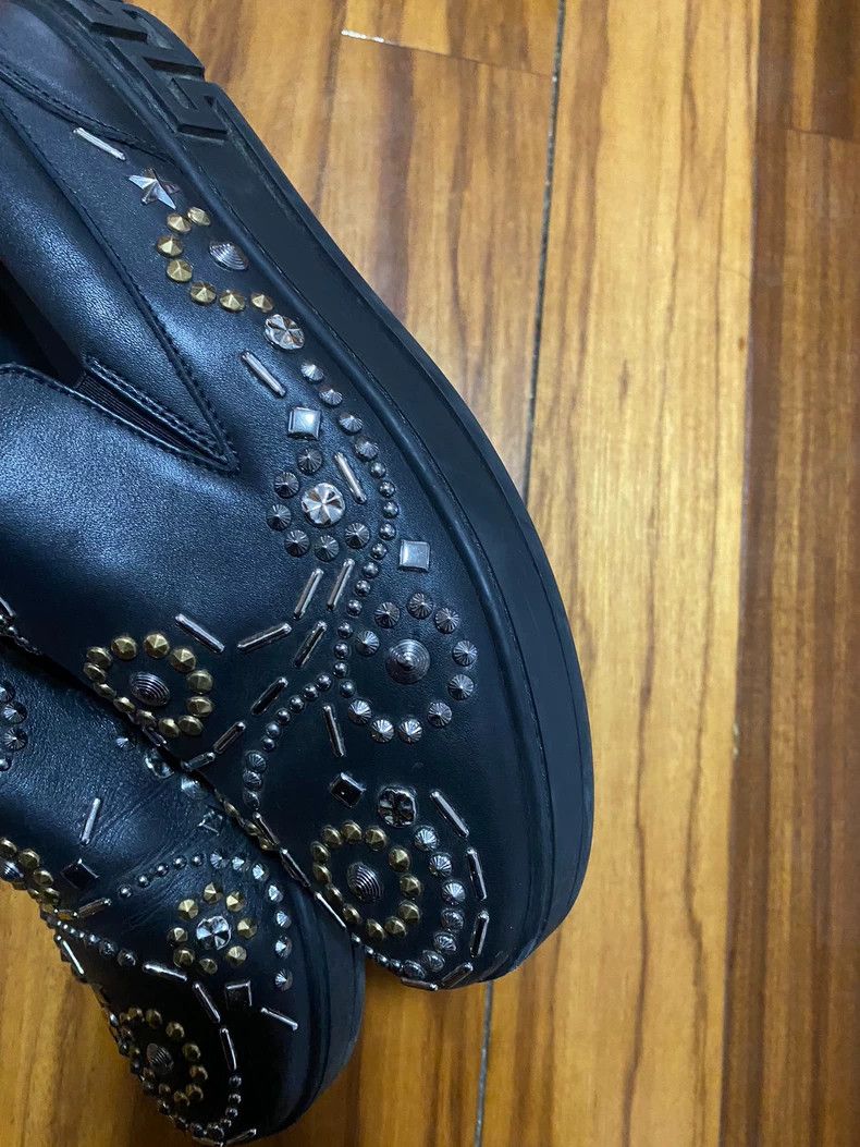 Versace Versace Men's Casual Dress Shoes with Embellishments Size US 10 / EU 43 - 3 Thumbnail