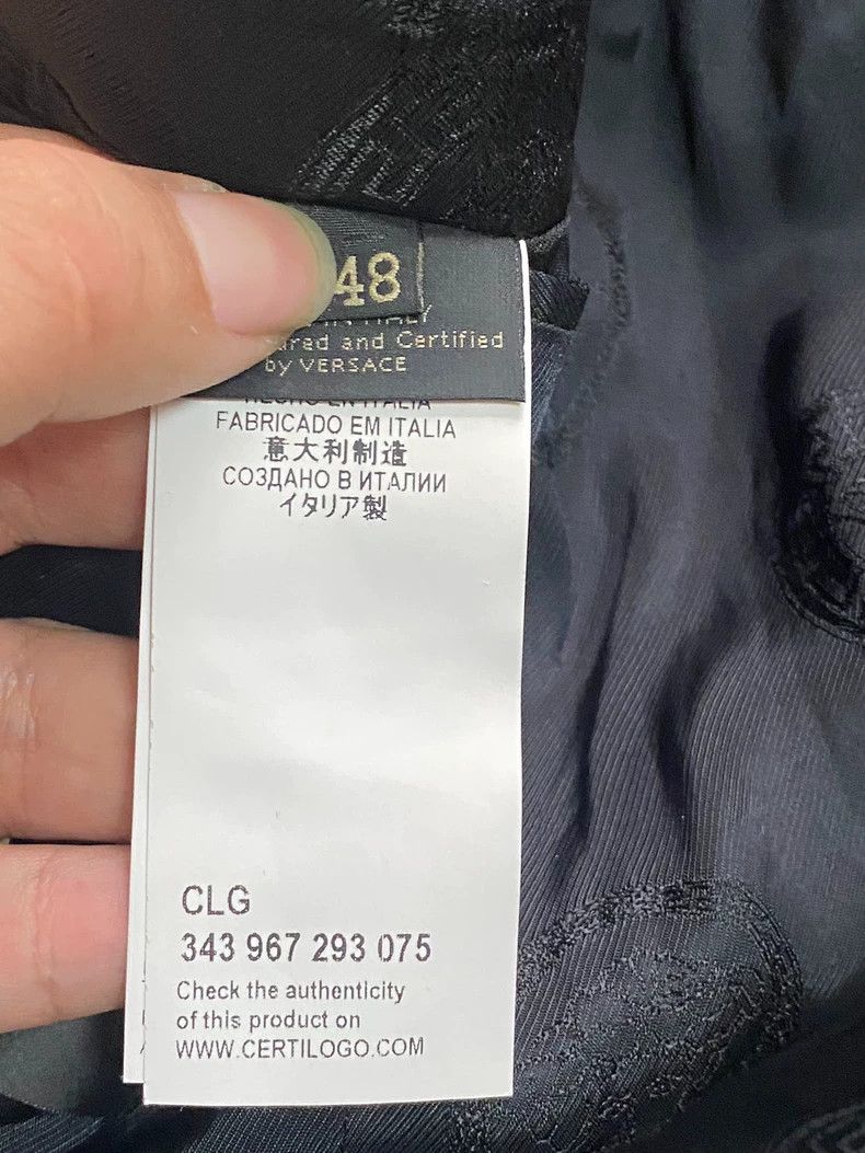 Versace Versace Black Suit Jacket Runway Collection Size US L / EU 52-54 / 3 - 6 Thumbnail