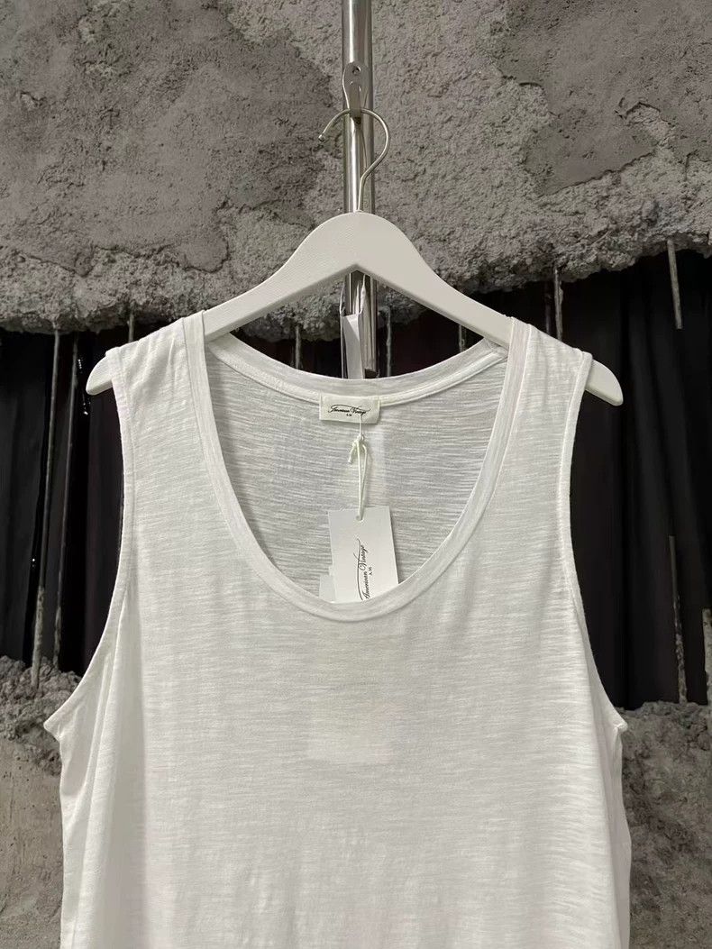 Other American Vintage Sleeveless White Tank Top Size US M / EU 48-50 / 2 - 3 Thumbnail