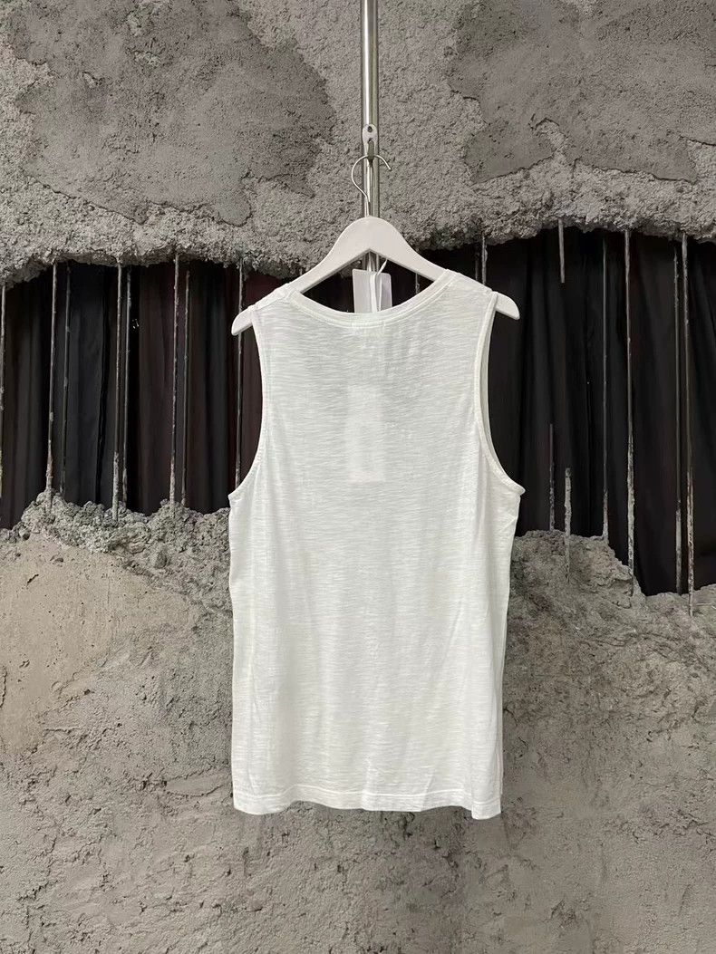 Other American Vintage Sleeveless White Tank Top Size US M / EU 48-50 / 2 - 2 Thumbnail