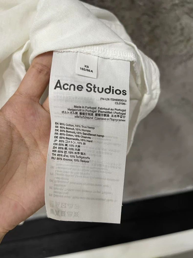 Acne Studios Acne Studios Vintage Short Sleeve T-shirt Size US XS / EU 42 / 0 - 7 Thumbnail