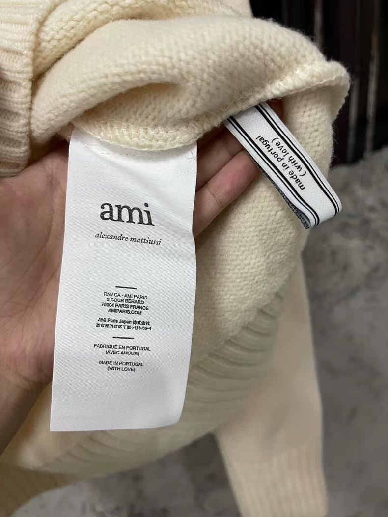 AMI Ami Sweater with Heart Design Size US M / EU 48-50 / 2 - 7 Thumbnail