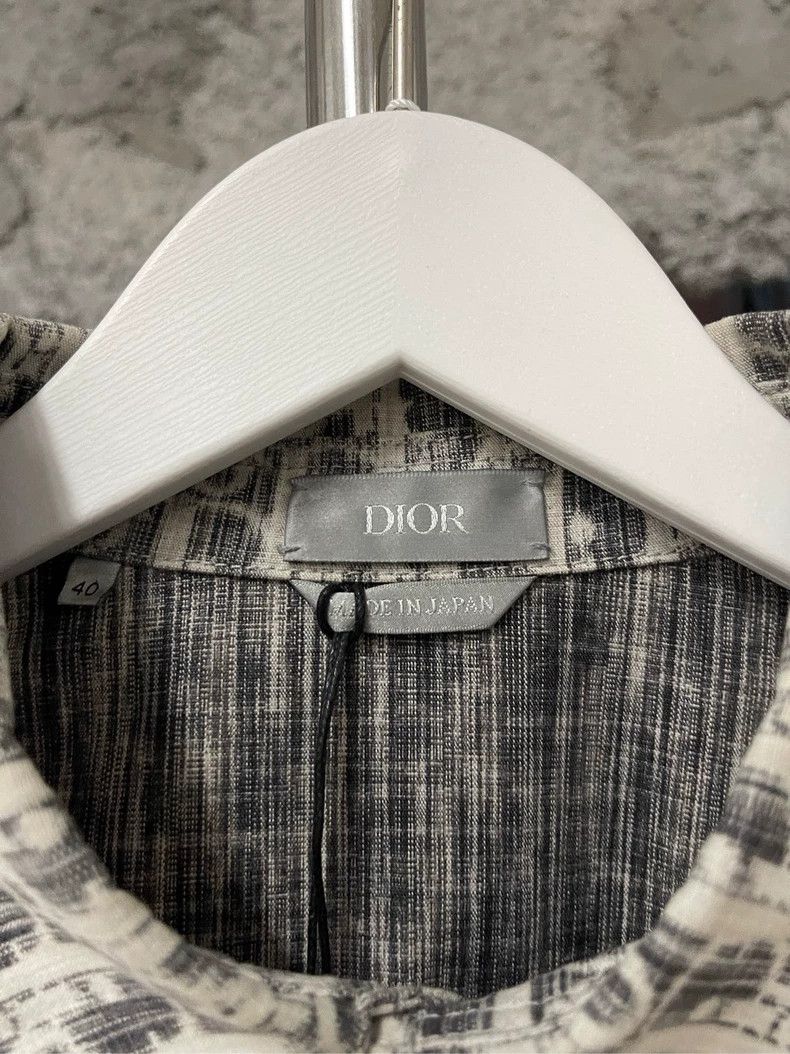 Dior Dior Logo Long Sleeve Denim Shirt Size US M / EU 48-50 / 2 - 5 Thumbnail