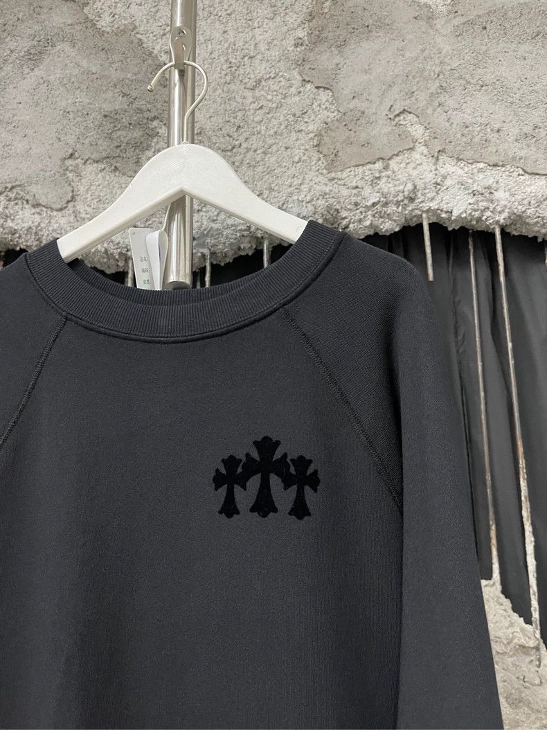 Chrome Hearts Chrome Hearts Flock Cross Hoodie Size L Size US L / EU 52-54 / 3 - 4 Thumbnail