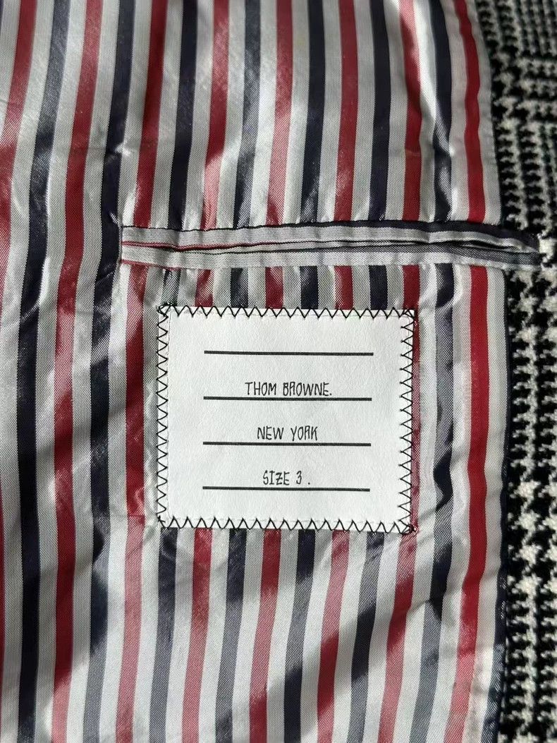 Thom Browne Thom Browne Houndstooth Jacket in Size 3 Size US L / EU 52-54 / 3 - 4 Thumbnail
