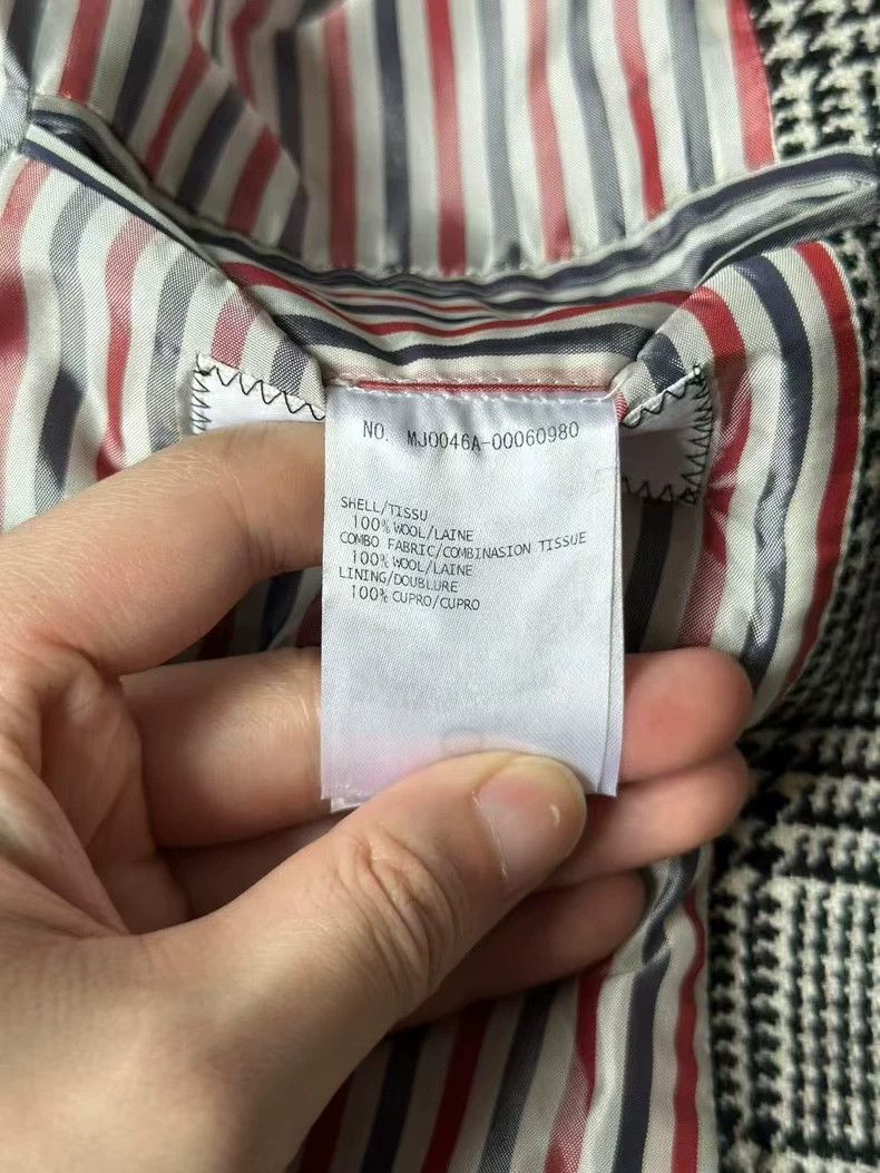 Thom Browne Thom Browne Houndstooth Jacket in Size 3 Size US L / EU 52-54 / 3 - 5 Thumbnail