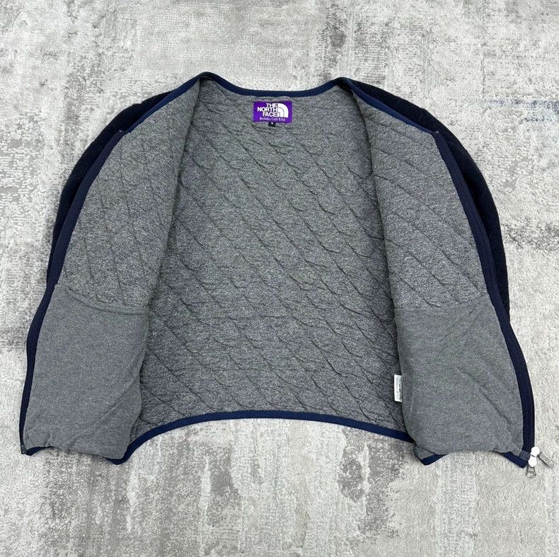 The North Face TNF Purple Label Wool Quilted Cotton Jacket Size US S / EU 44-46 / 1 - 2 Thumbnail