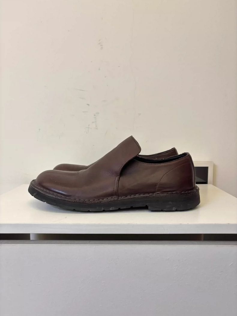 Yohji Yamamoto Yohji Yamamoto Round Toe Leather Shoes Size US 10.5 / EU 43-44 - 2 Thumbnail