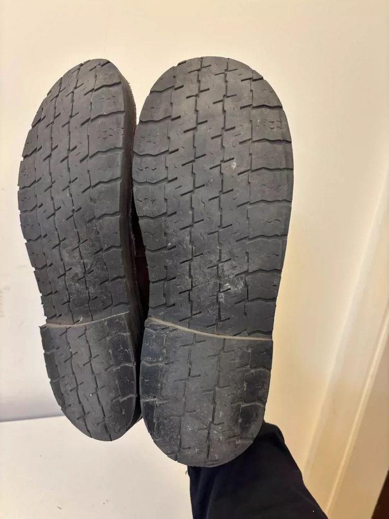 Yohji Yamamoto Yohji Yamamoto Round Toe Leather Shoes Size US 10.5 / EU 43-44 - 8 Thumbnail