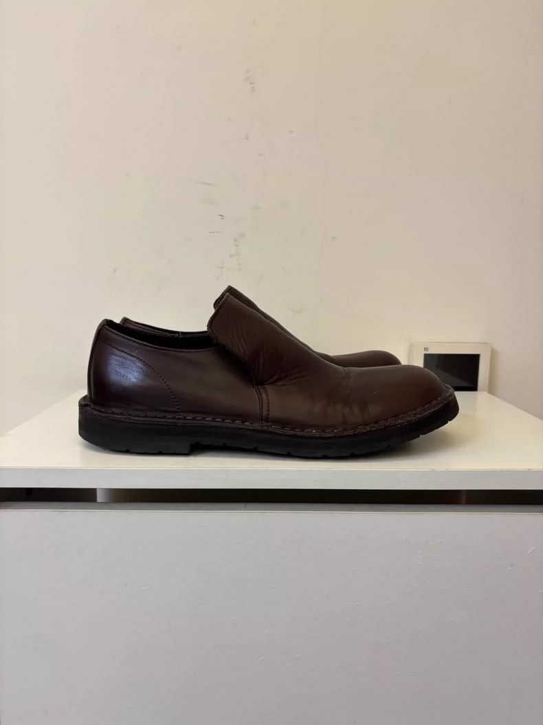 Yohji Yamamoto Yohji Yamamoto Round Toe Leather Shoes Size US 10.5 / EU 43-44 - 4 Thumbnail