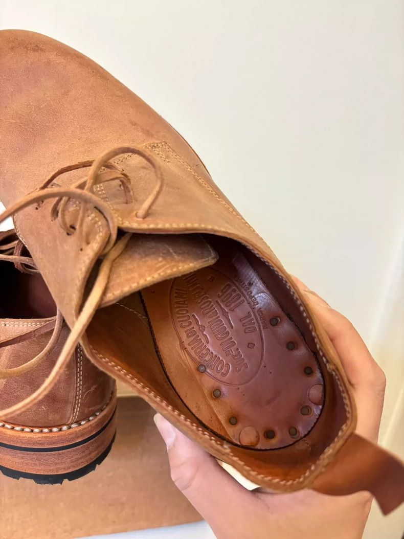 Guidi Guidi Rosellini Work Leather Shoes Size 43 Size US 10.5 / EU 43-44 - 4 Thumbnail