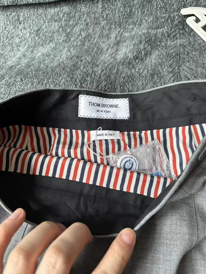Thom Browne Gray Pleated Skirt by Thom Browne Size US 38 / EU 54 - 3 Thumbnail