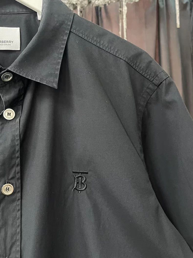 Burberry Burberry Short Sleeve Shirt Size M Black Size US M / EU 48-50 / 2 - 5 Thumbnail