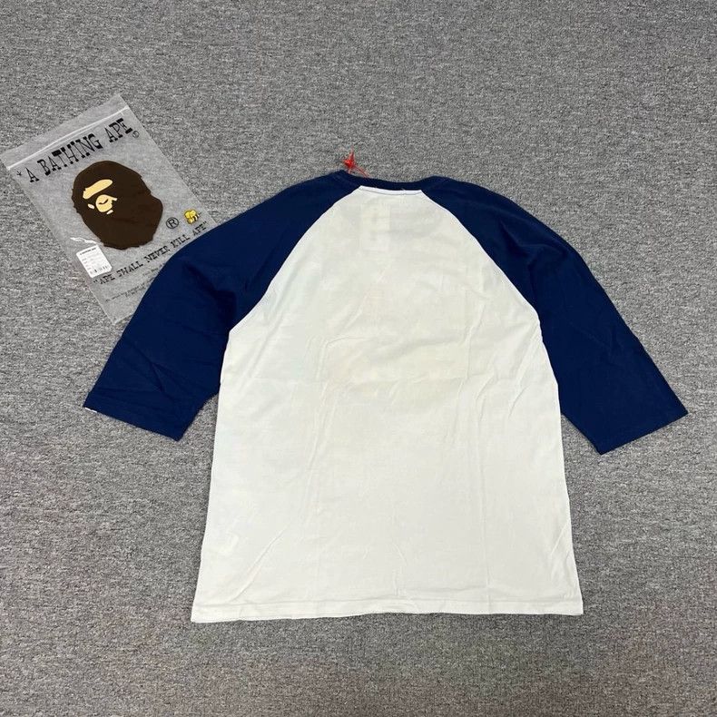 Bape Bape Animal Print Three-Quarter Sleeve T-Shirt Size US XXL / EU 58 / 5 - 2 Thumbnail