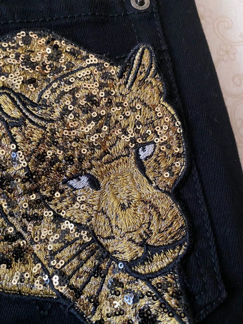 Versace Versace Limited Edition Embroidered Jeans Size US 34 / EU 50 - 4 Thumbnail