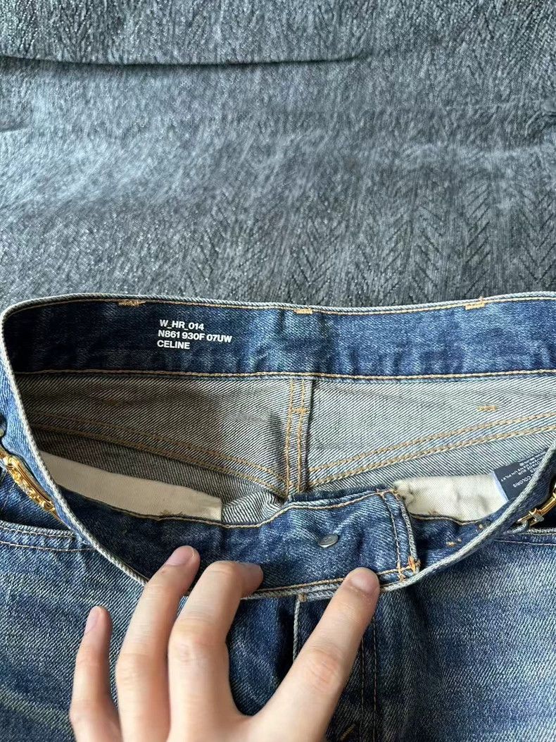 Celine Celine Margaret Denim Jeans Size 27 Size US 27 - 3 Thumbnail
