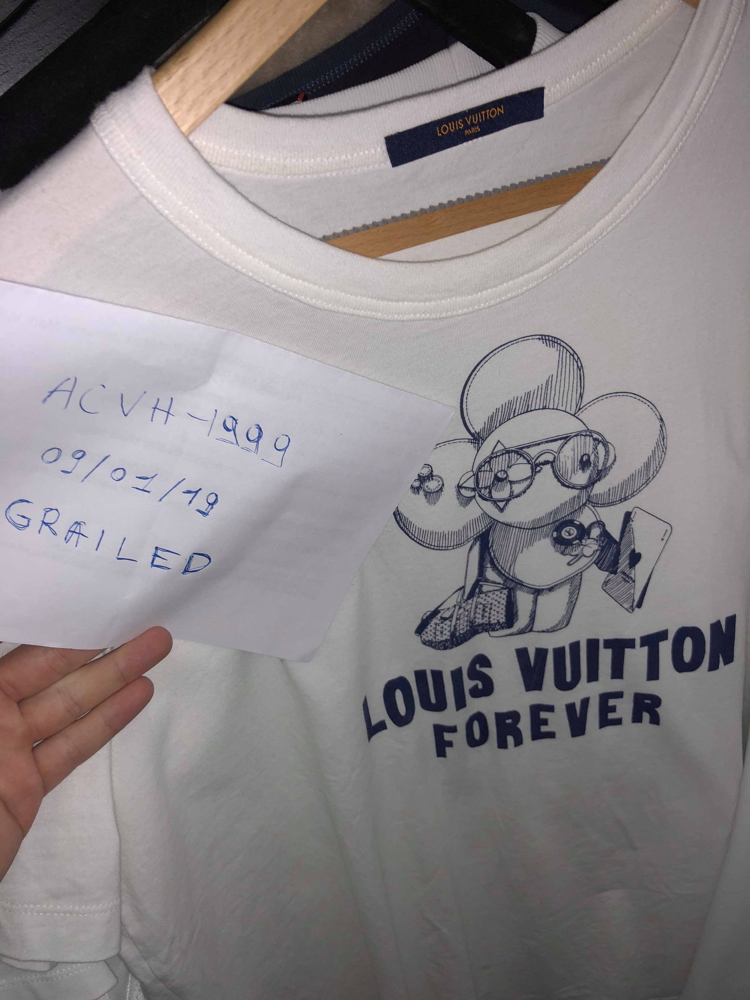 Louis Vuitton 2018 Vivienne Forever Graphic T-Shirt w/ Tags - White T-Shirts,  Clothing - LOU212609