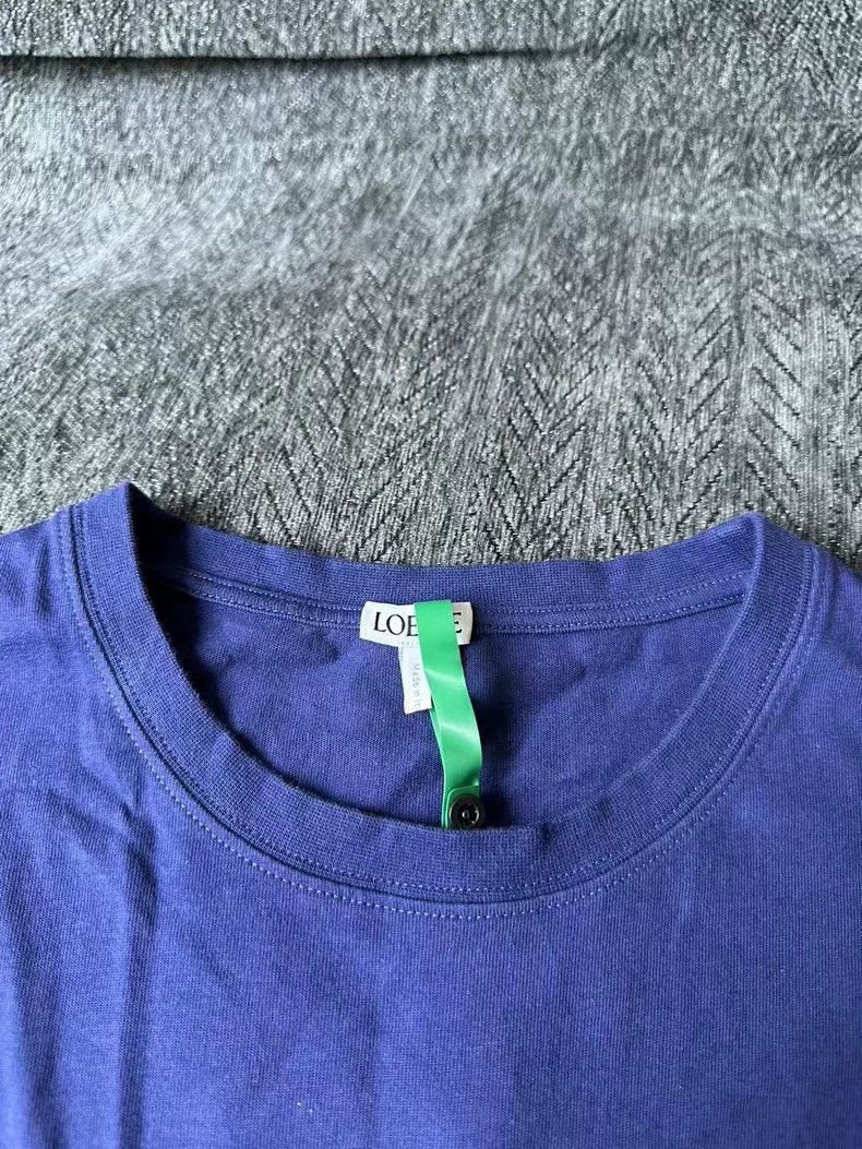Loewe Loewe Embroidered Logo Short Sleeve T-Shirt Size US L / EU 52-54 / 3 - 3 Thumbnail