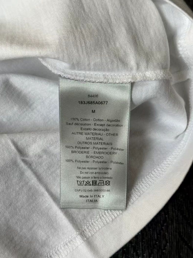 Dior Dior Big Logo Short Sleeve T-Shirt Size US M / EU 48-50 / 2 - 3 Thumbnail