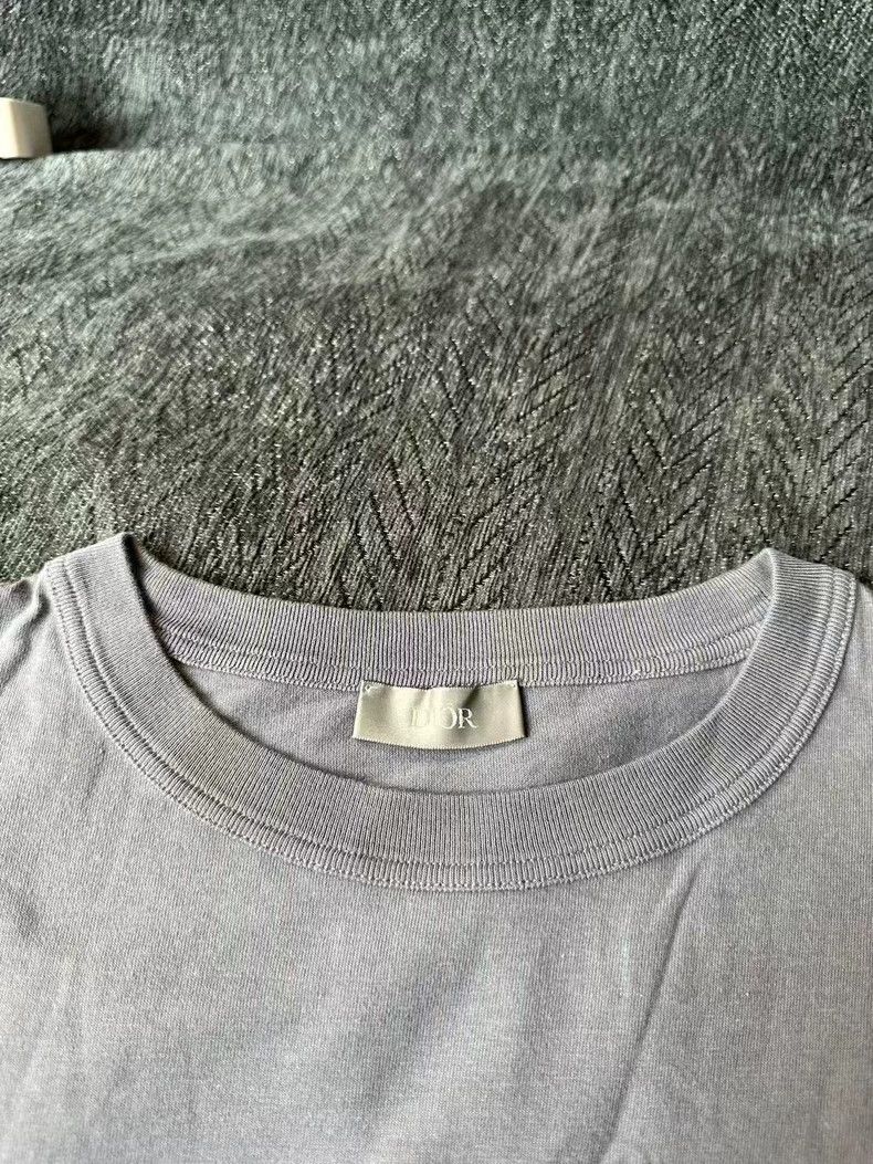 Dior Dior Embroidered Logo Short Sleeve T-Shirt Size US M / EU 48-50 / 2 - 2 Thumbnail