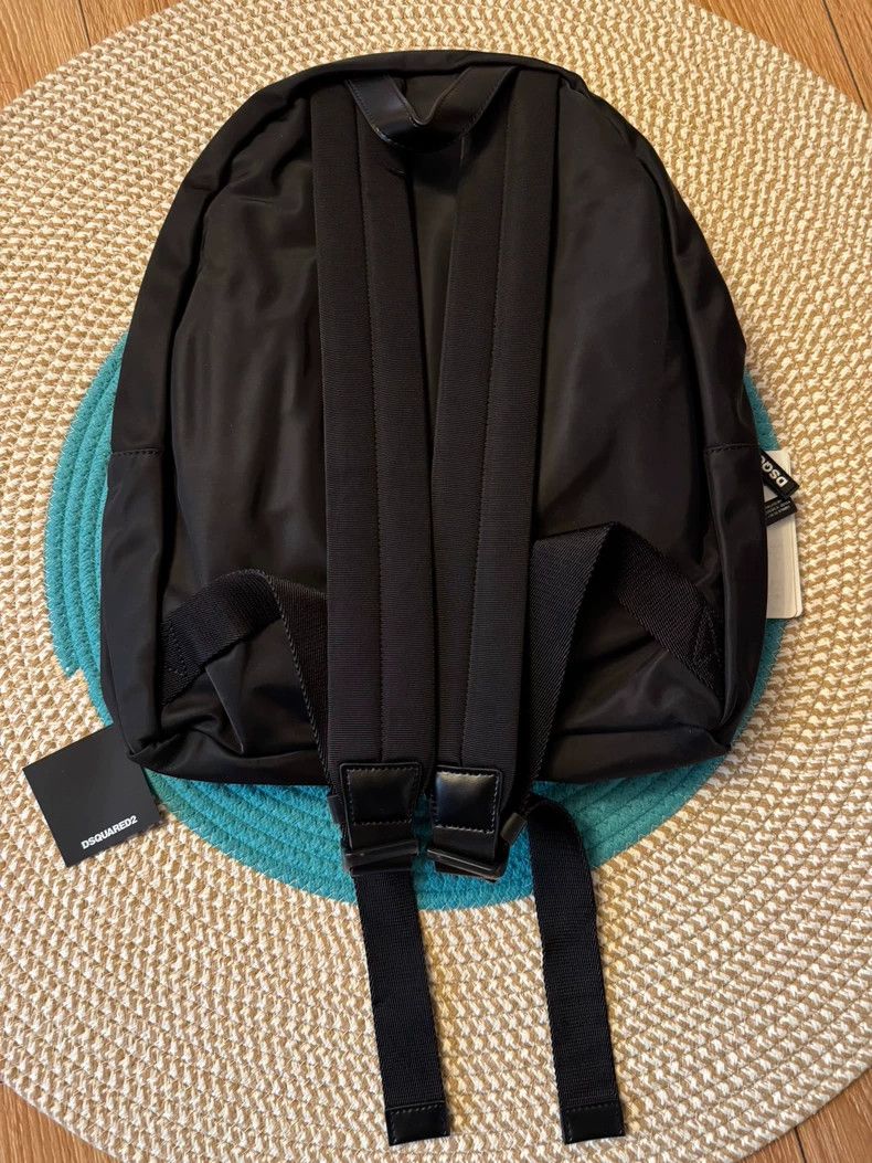 Dsquared2 Dsquared2 Genuine Leather Backpack with Nylon Size ONE SIZE - 3 Thumbnail