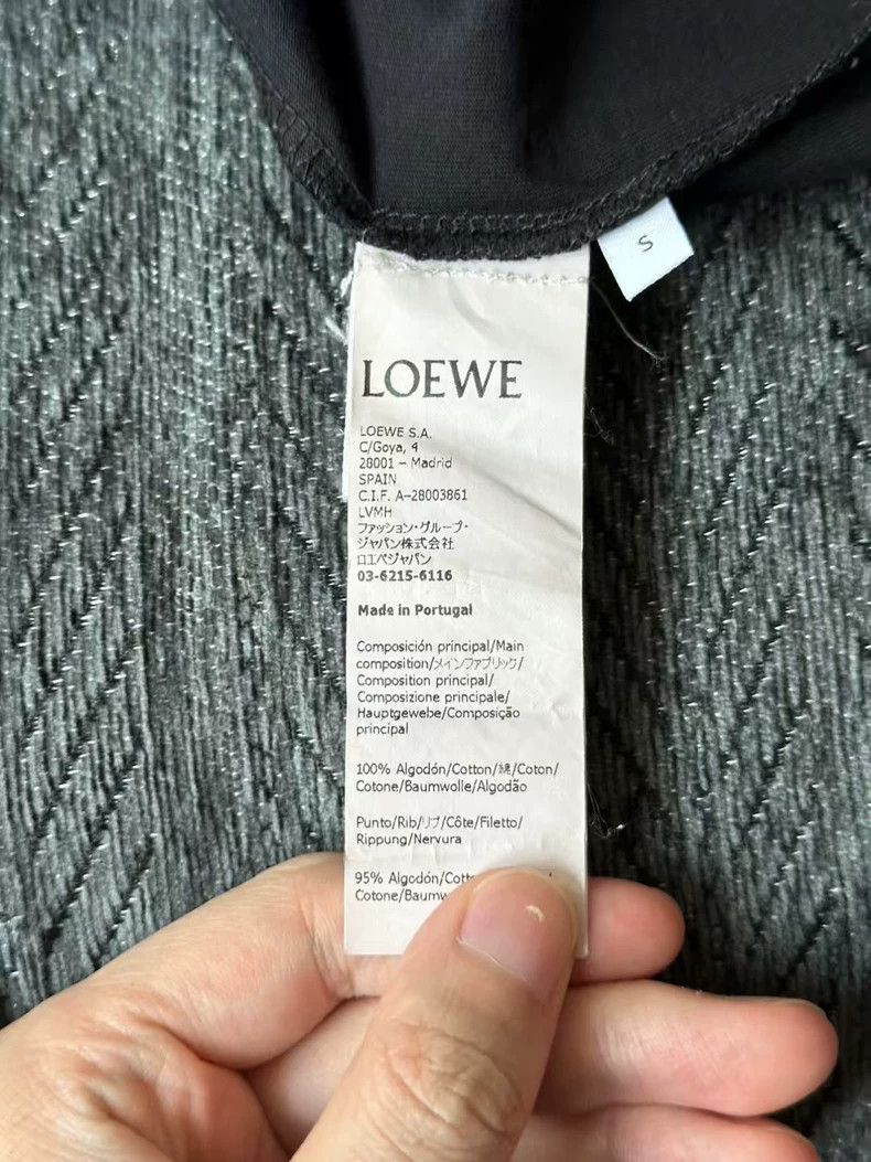 Loewe Loewe Embroidered Logo Short Sleeve T-Shirt Size US S / EU 44-46 / 1 - 4 Thumbnail