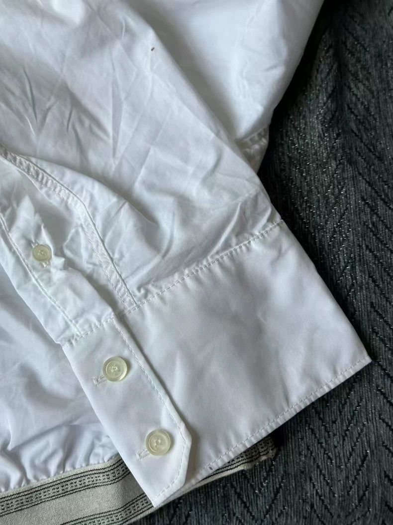 Loewe Loewe Cropped Long Sleeve Shirt Size US S / EU 44-46 / 1 - 6 Thumbnail