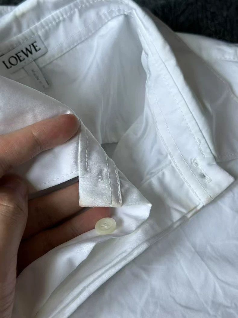 Loewe Loewe Cropped Long Sleeve Shirt Size US S / EU 44-46 / 1 - 5 Thumbnail