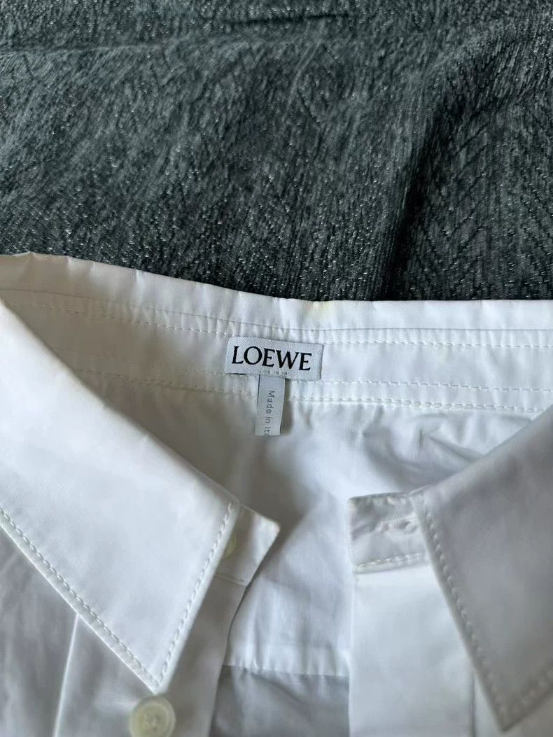 Loewe Loewe Cropped Long Sleeve Shirt Size US S / EU 44-46 / 1 - 3 Thumbnail