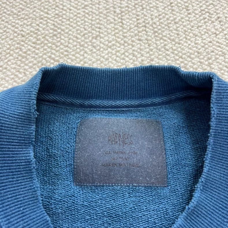 Wtaps Madness Vintage Blue Sweatshirt by Yuyang Lele Size US M / EU 48-50 / 2 - 5 Thumbnail