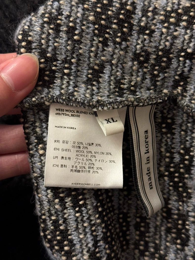 Andersson Bell Andersson Bell Wool Knit Vest for Unisex Size US XL / EU 56 / 4 - 4 Thumbnail
