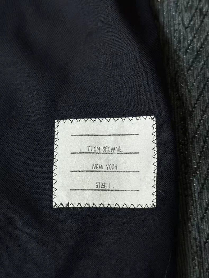 Thom Browne Thom Browne Wool Sports Pants for Men Size US 27 - 3 Thumbnail
