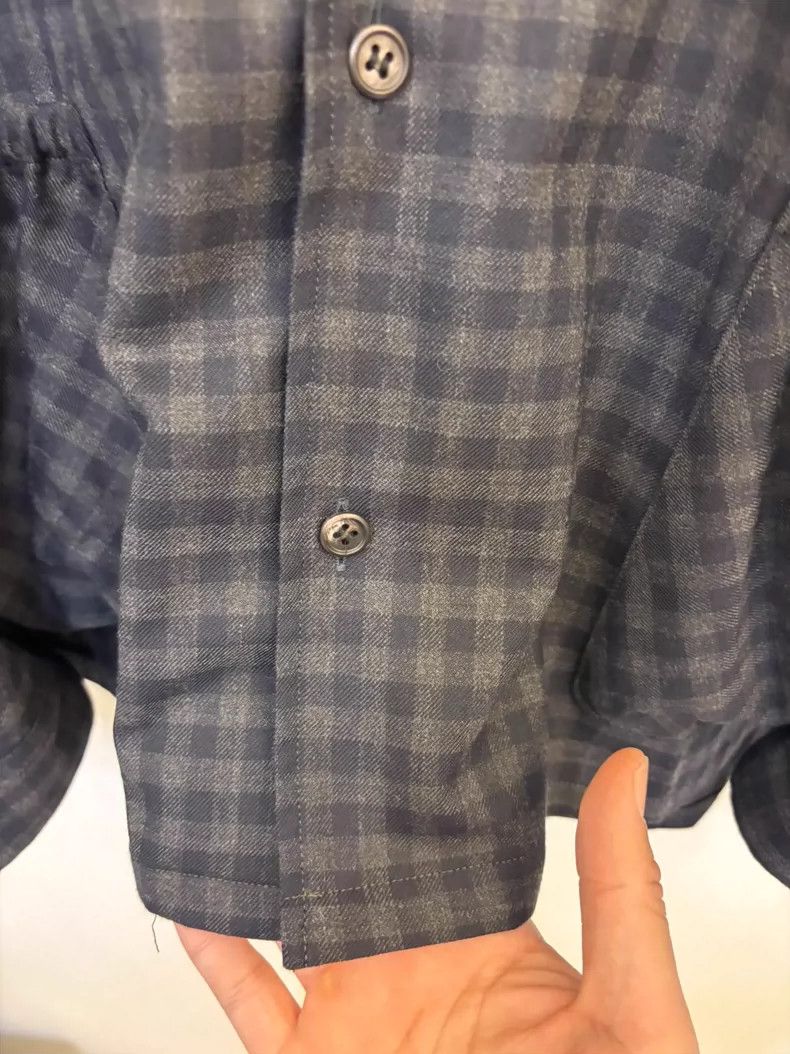 14th Addiction Reformed Wool Shirt Jacket with Unique Design Size US L / EU 52-54 / 3 - 5 Thumbnail