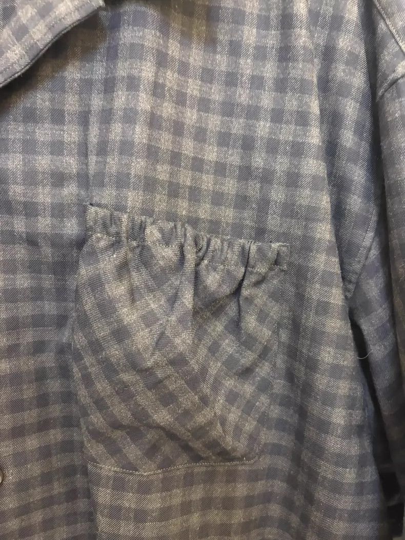 14th Addiction Reformed Wool Shirt Jacket with Unique Design Size US L / EU 52-54 / 3 - 3 Thumbnail
